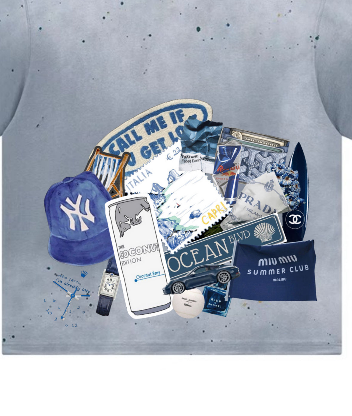 Blue Edit T-Shirt