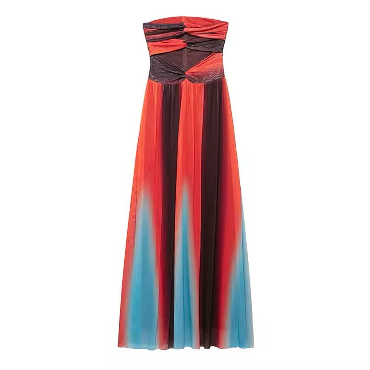 Strapless dress