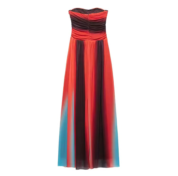 Strapless dress