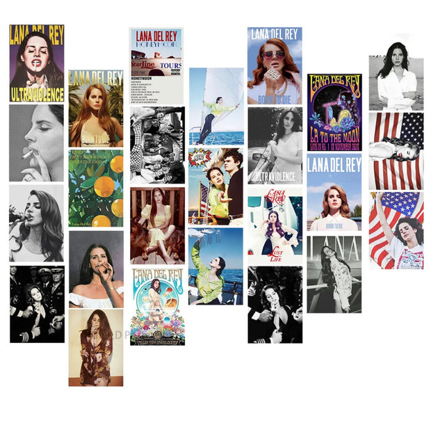 25pcs Lana Del Rey Stickers