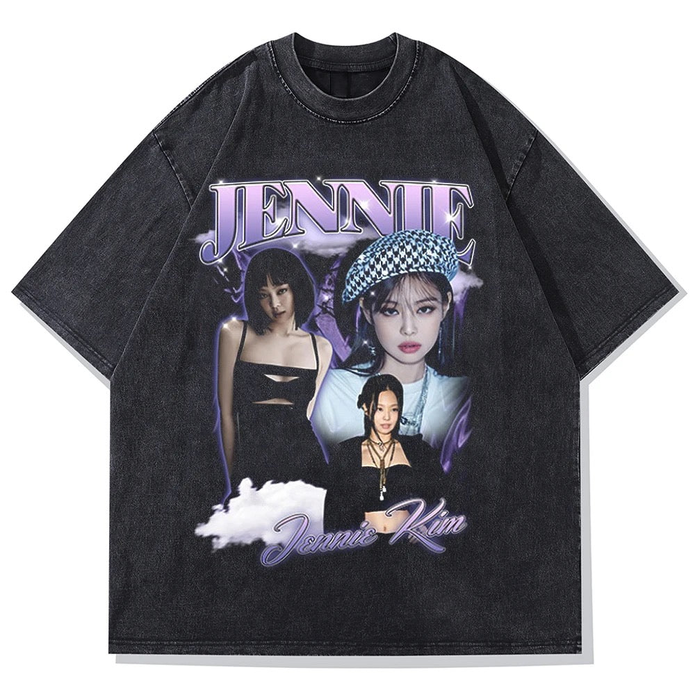 美品 BLACKPINK JENNIE ジェニー You&Me 半袖 Tシャツ 楽天市場】【中古】 BLACKPINK ブラックピンク JENNIE ジェニ T