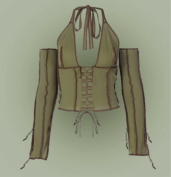 Long Sleeve Fairy Top