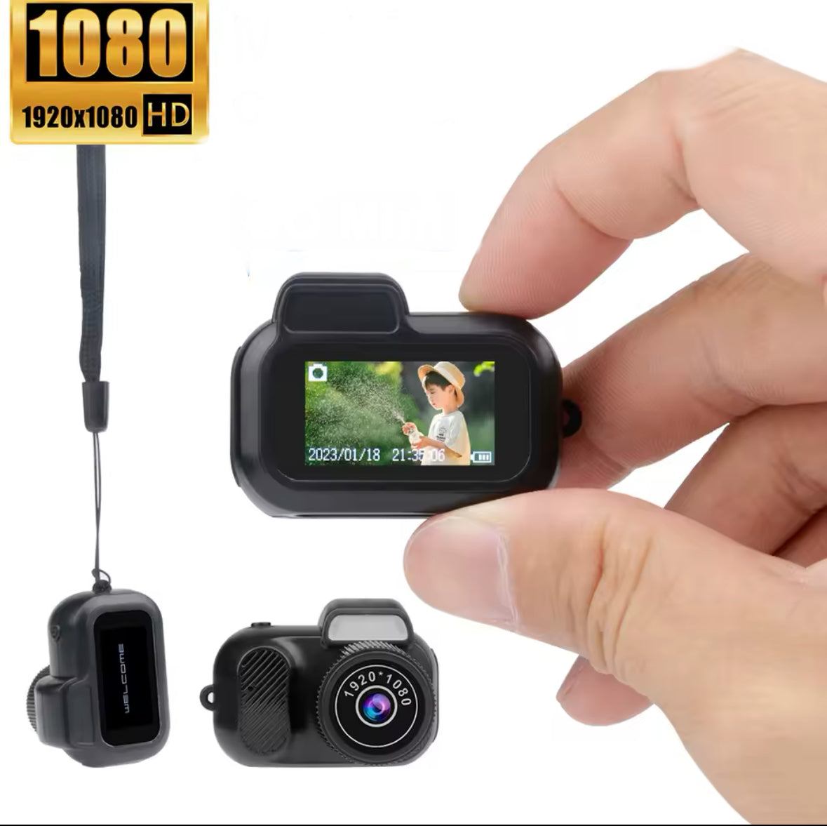 Mini keychain camera