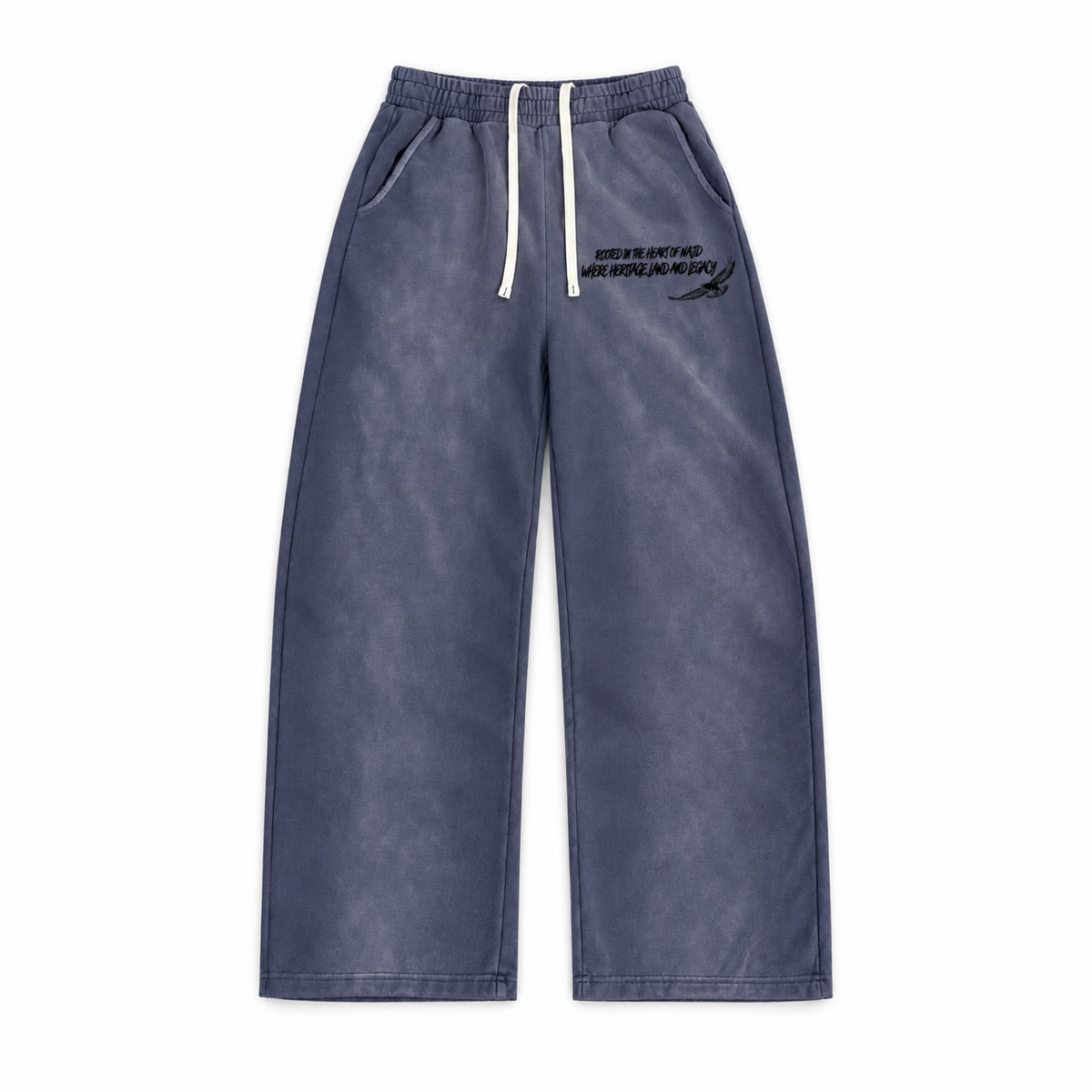 Navy Grey Pants