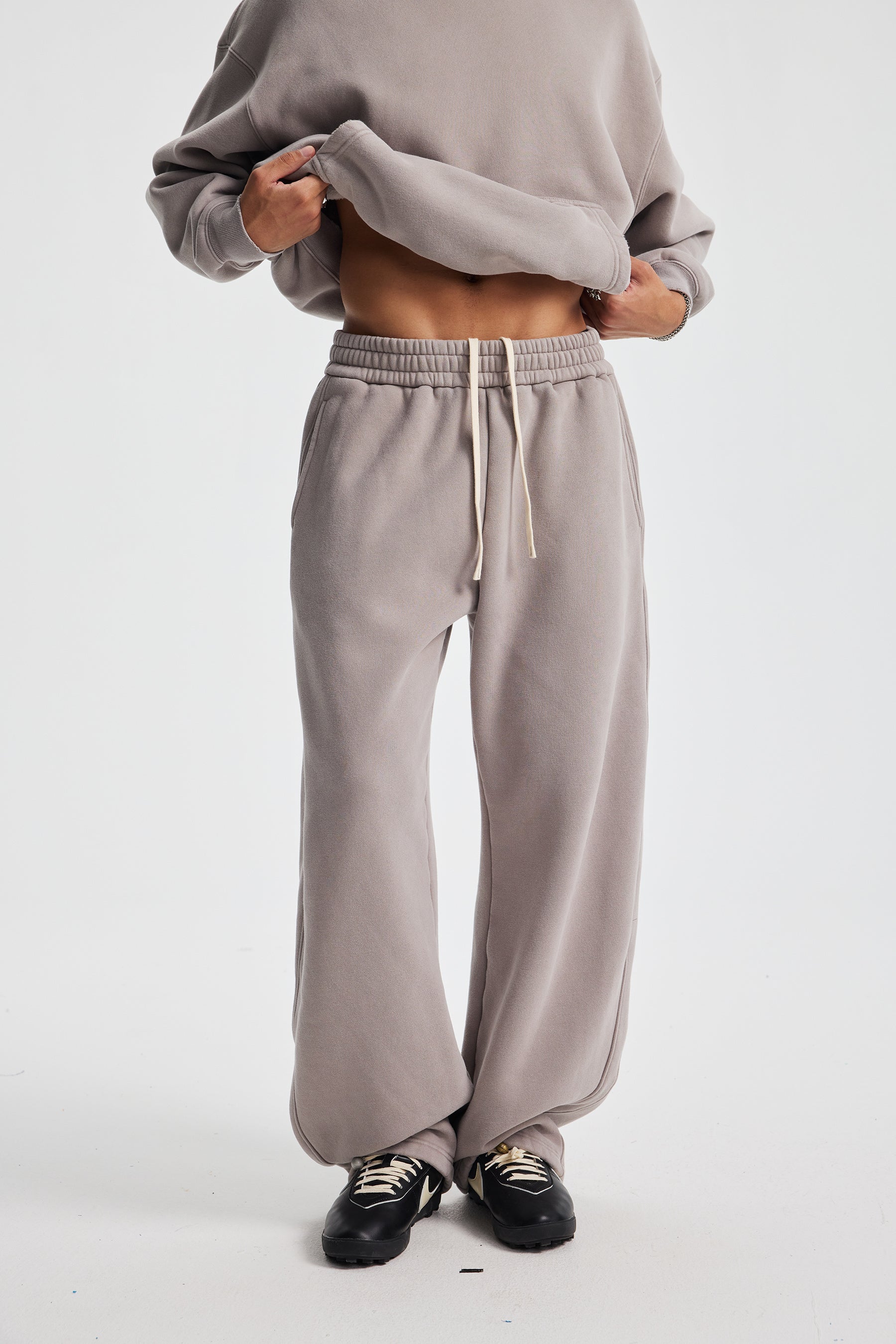 Washed Gray Pants