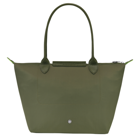 Green longchamp bag