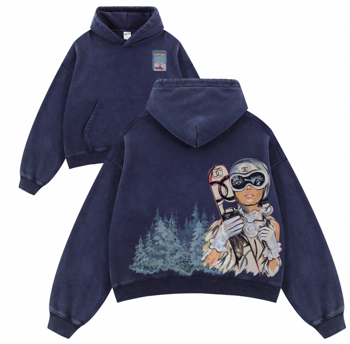 Apes Ski Hoodie