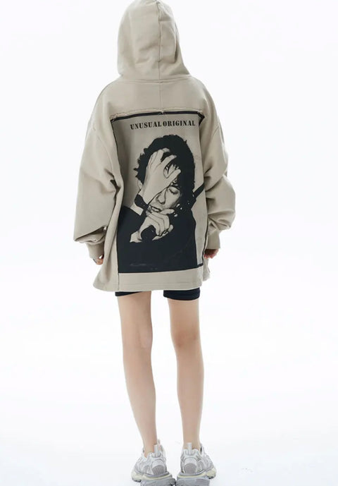 Unusual original hoodie