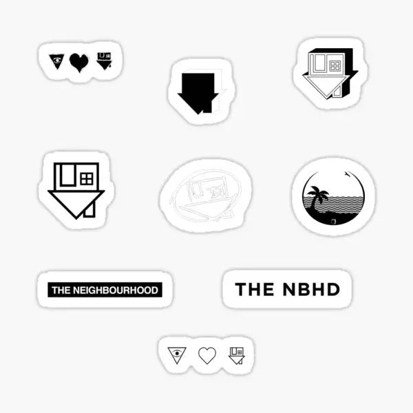 The nbhd stickers