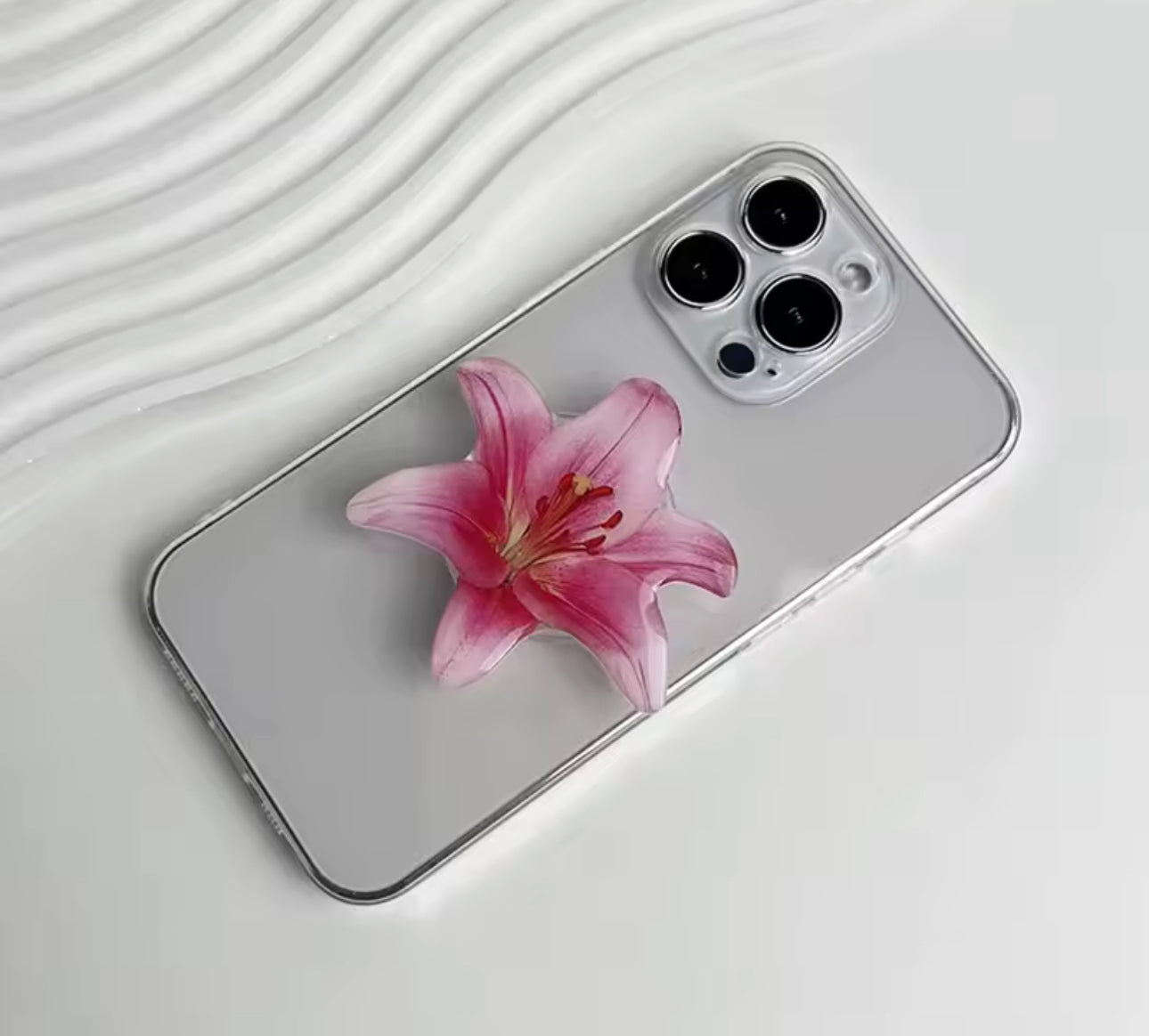 FLOWER PHONE HOLDER