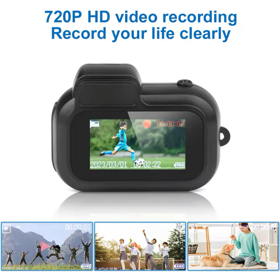 Mini keychain camera