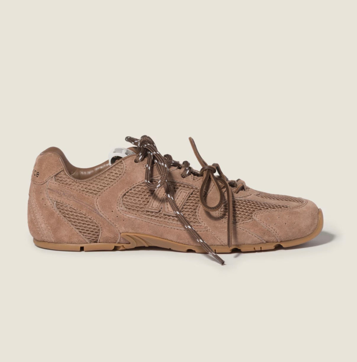 New Balance X Miu Miu 530 SL suede and mesh sneakers