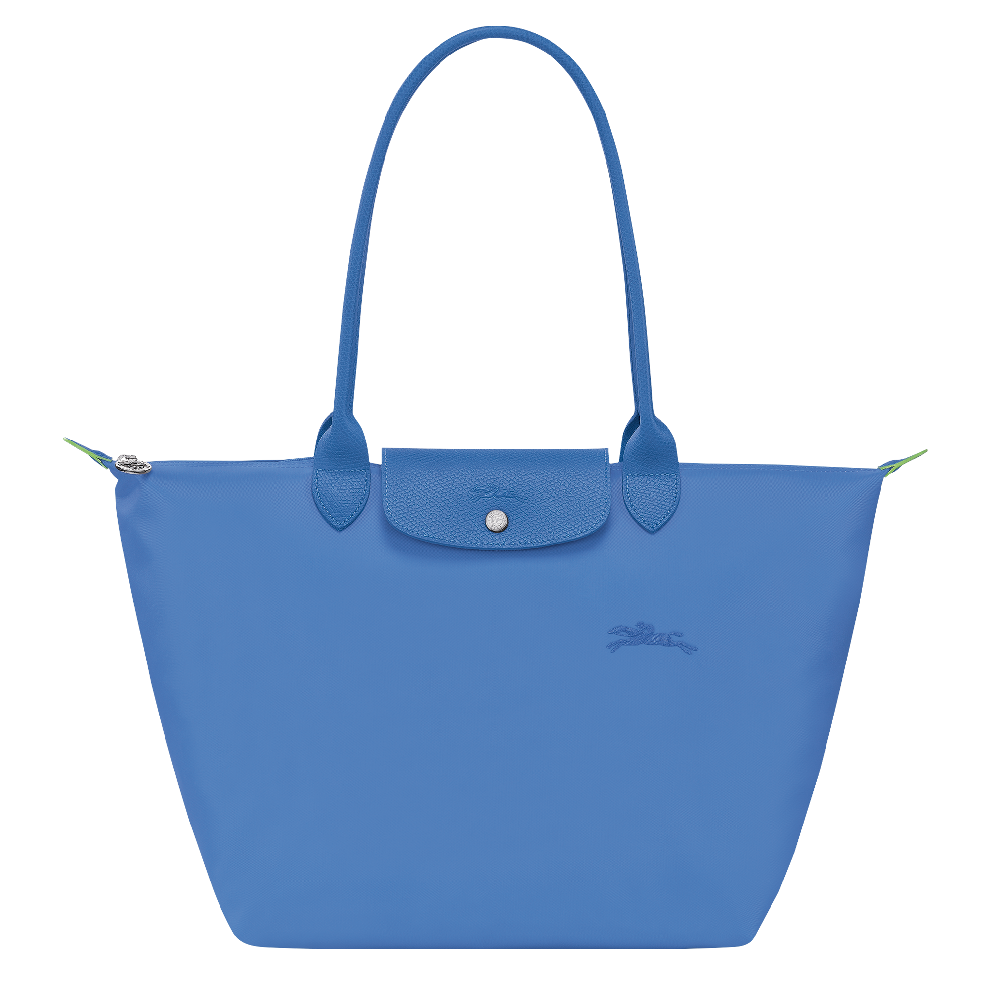 Blue longchamp bag