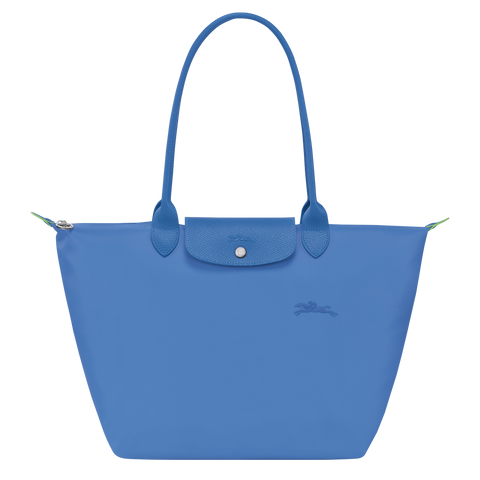 Blue longchamp bag