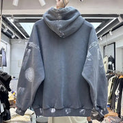 Dark grey hoodie