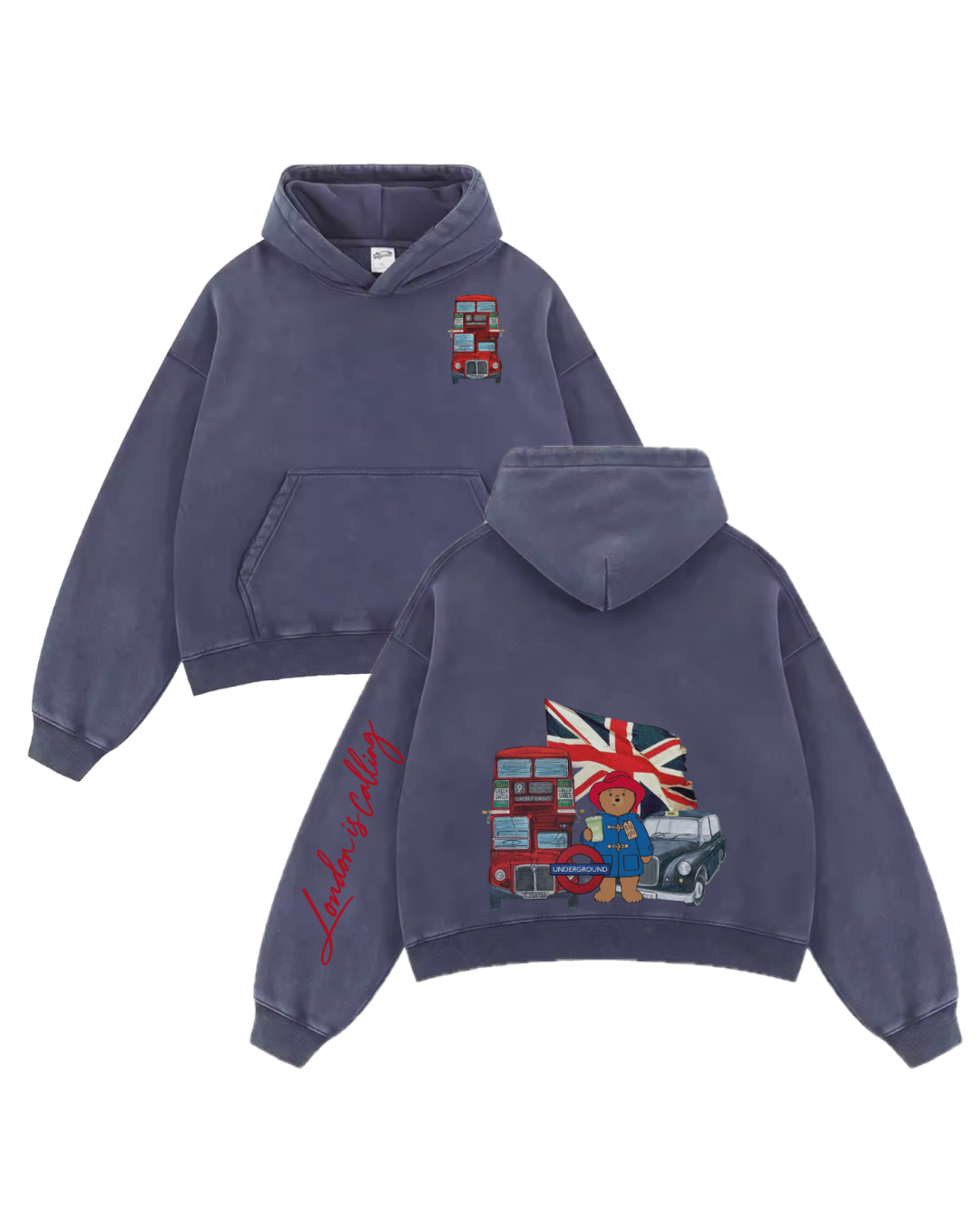 London is calling Hoodie