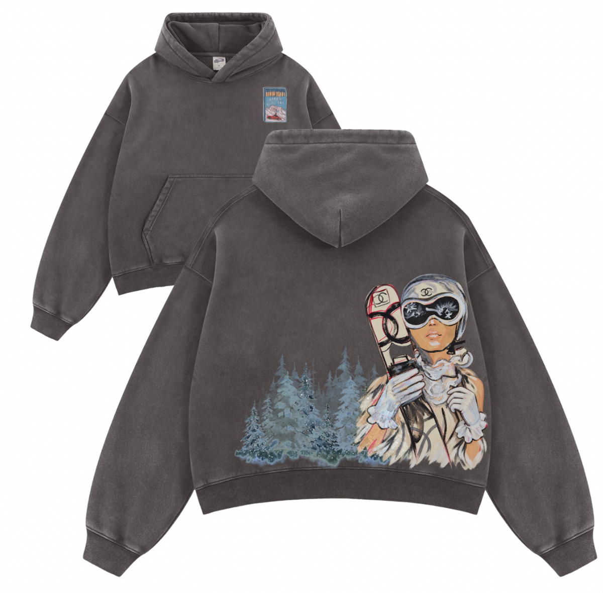 Apes Ski Hoodie