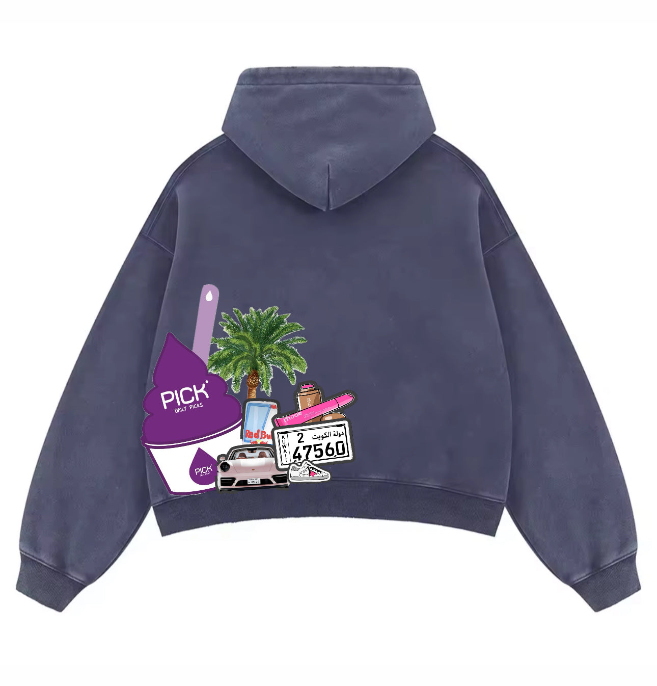 Lost In Kuwait Boxy Hoodie