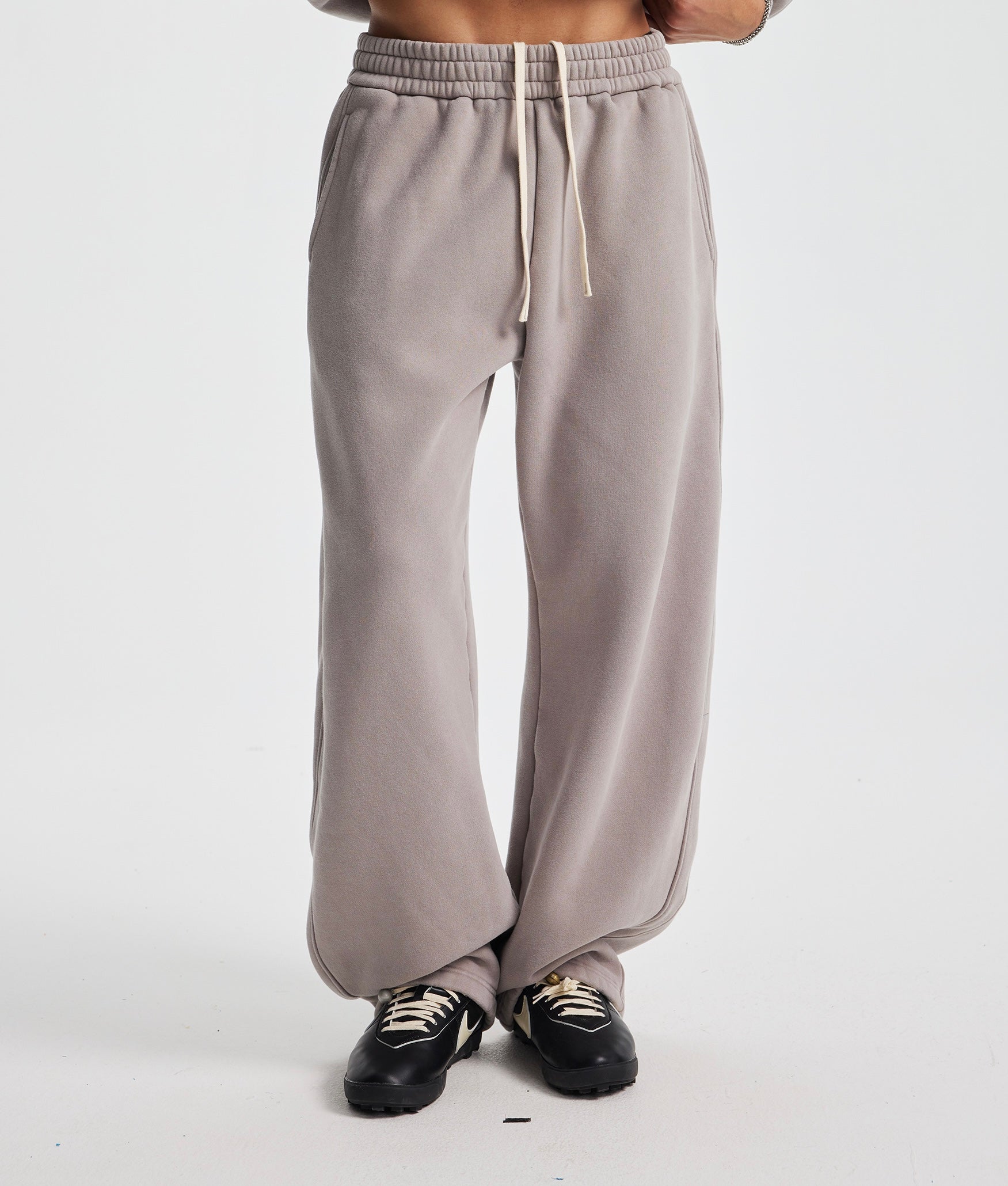 Washed Gray Pants