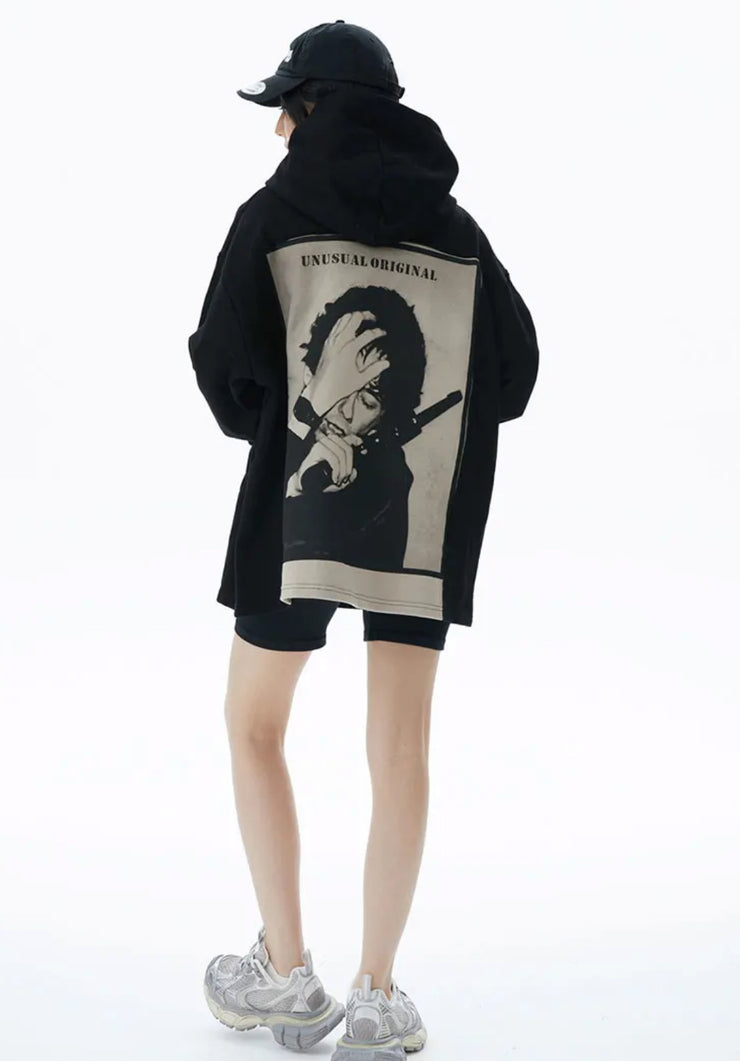 Unusual original hoodie