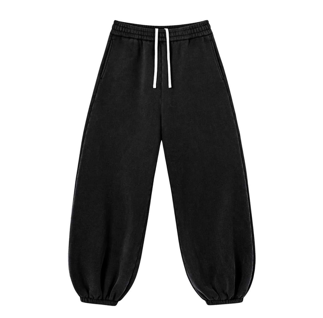 Washed black Pants