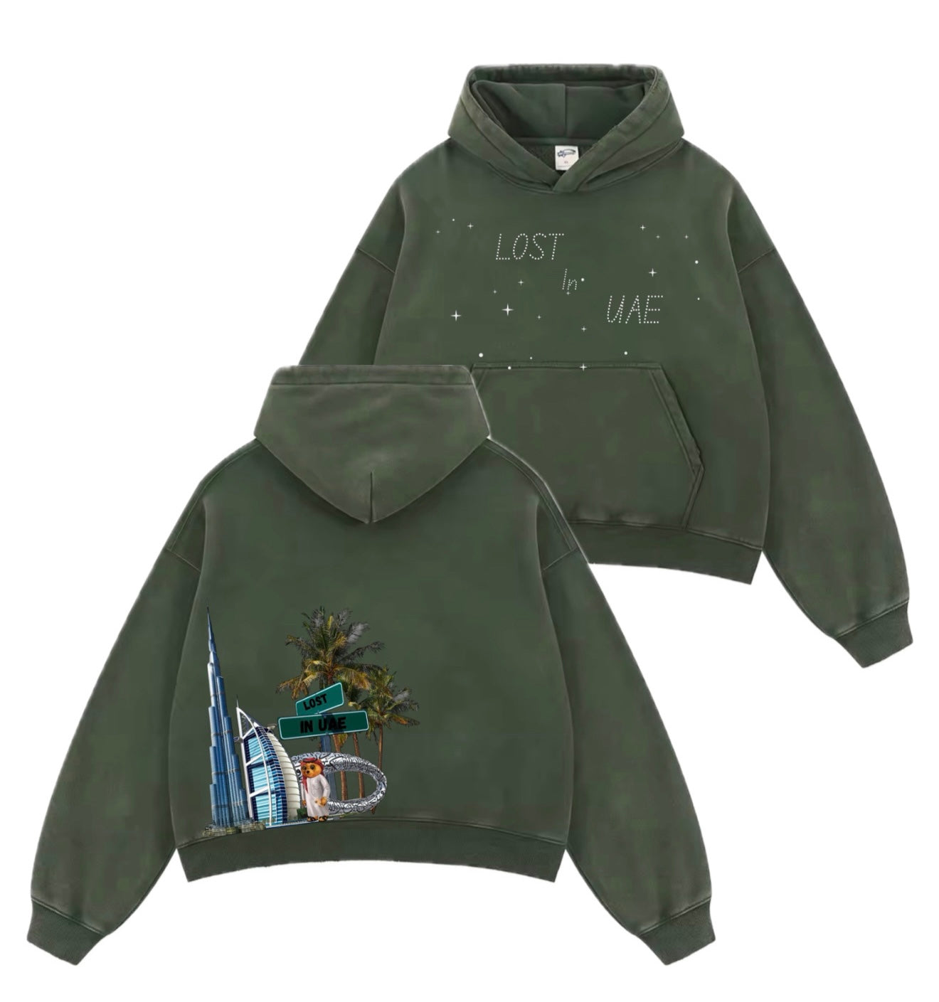 Lost in UAE hoodie