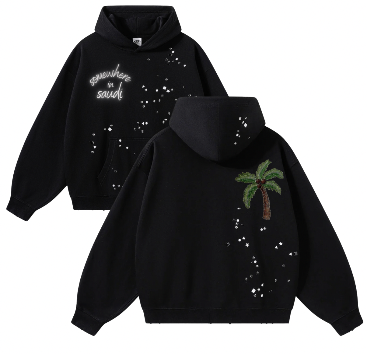 Somewhere in Saudi Hoodie