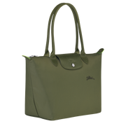 Green longchamp bag