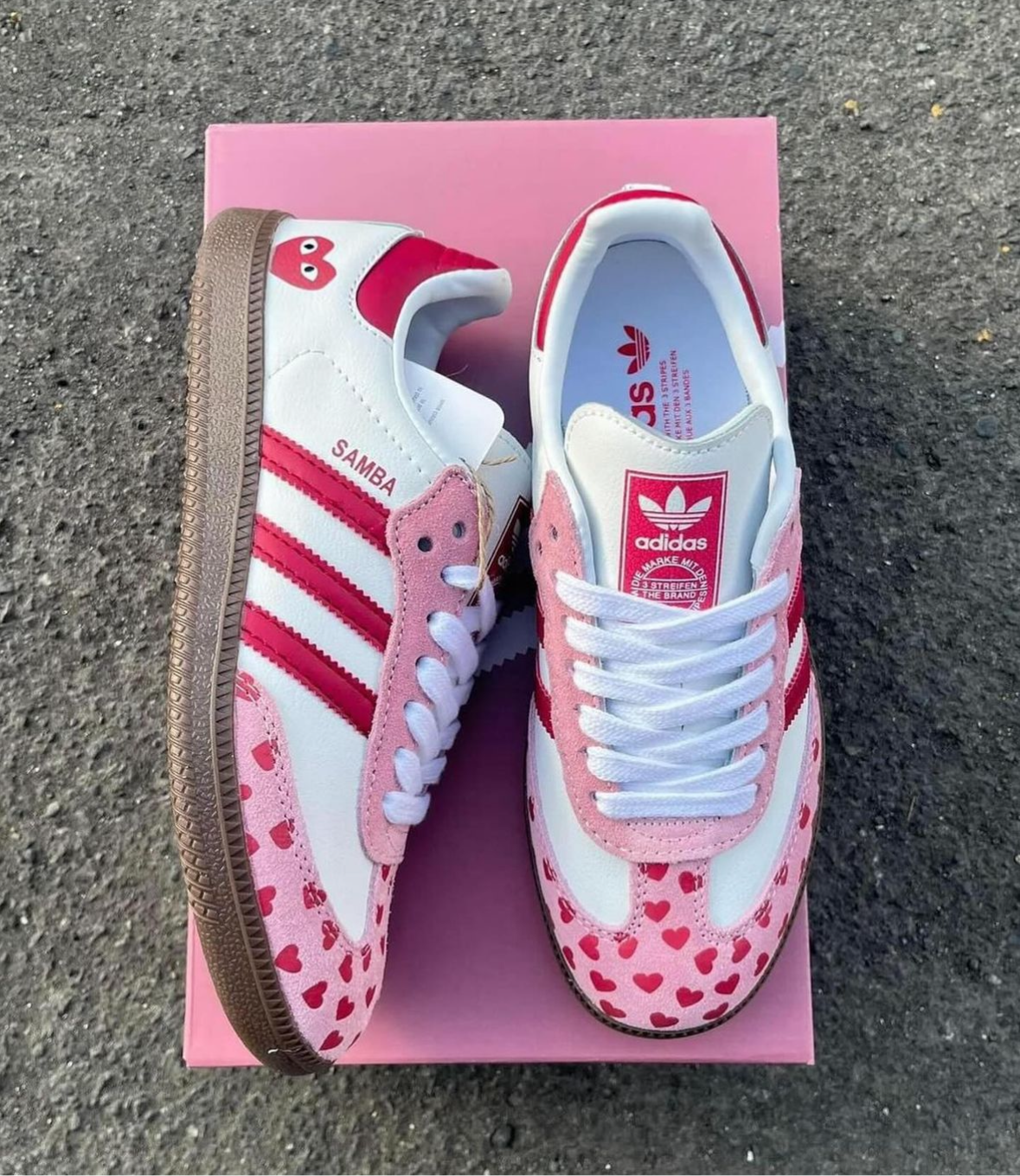 Adidas Samba x CDG play Sneakers Jeunesstore Adidas Samba x CDG play Sneakers Jeunesstore
