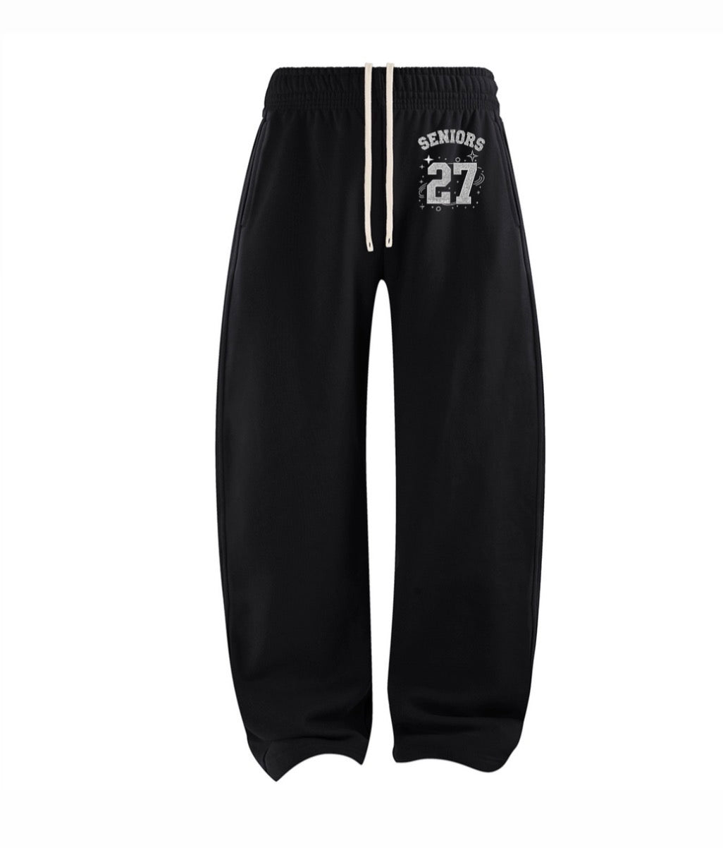 Seniors washed black pants