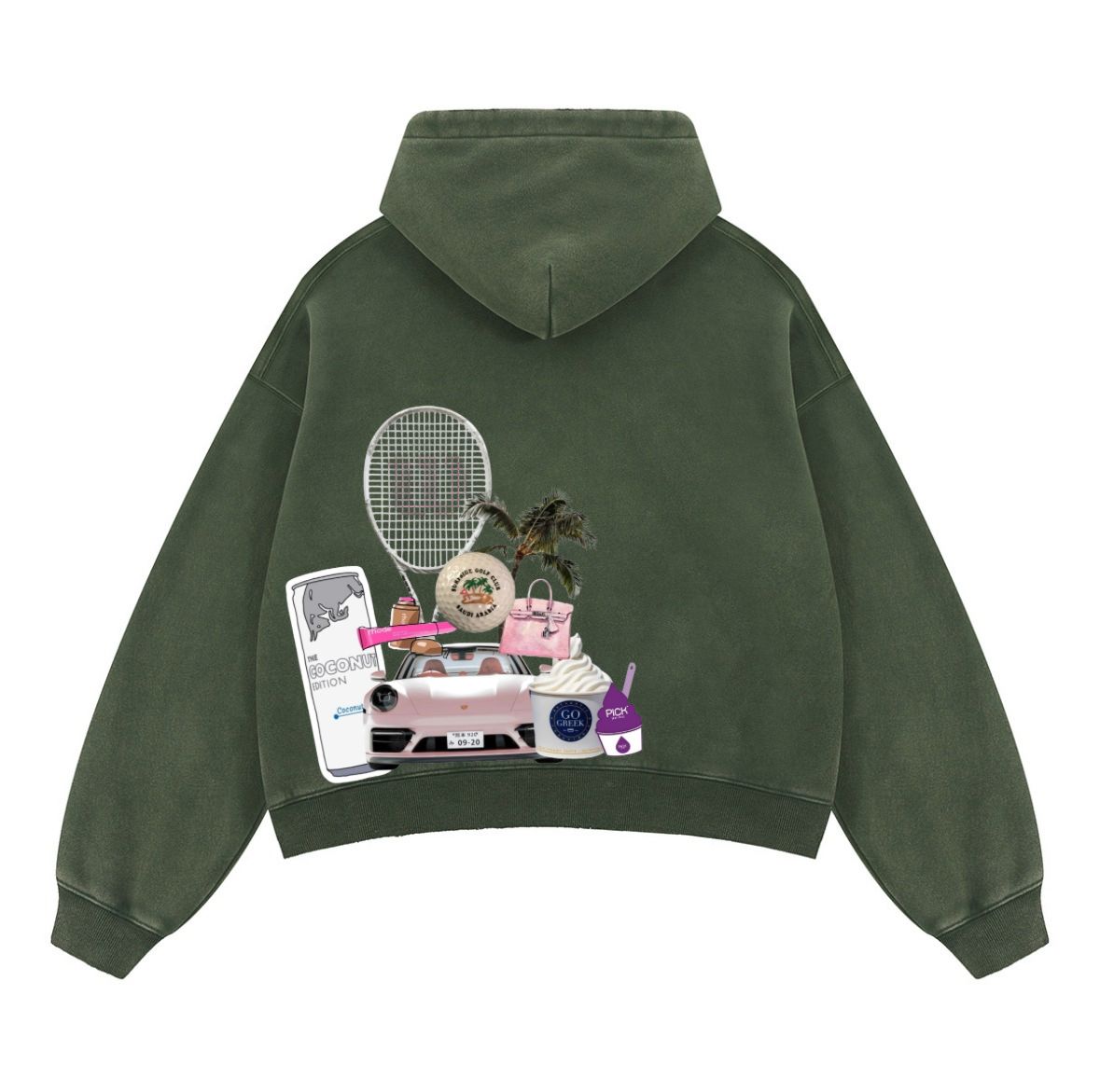 Lost In Riyadh Boxy Hoodie