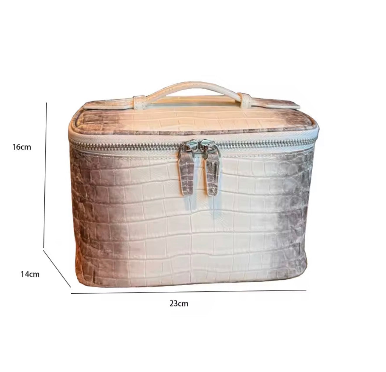 Croc Vanity makeup bag