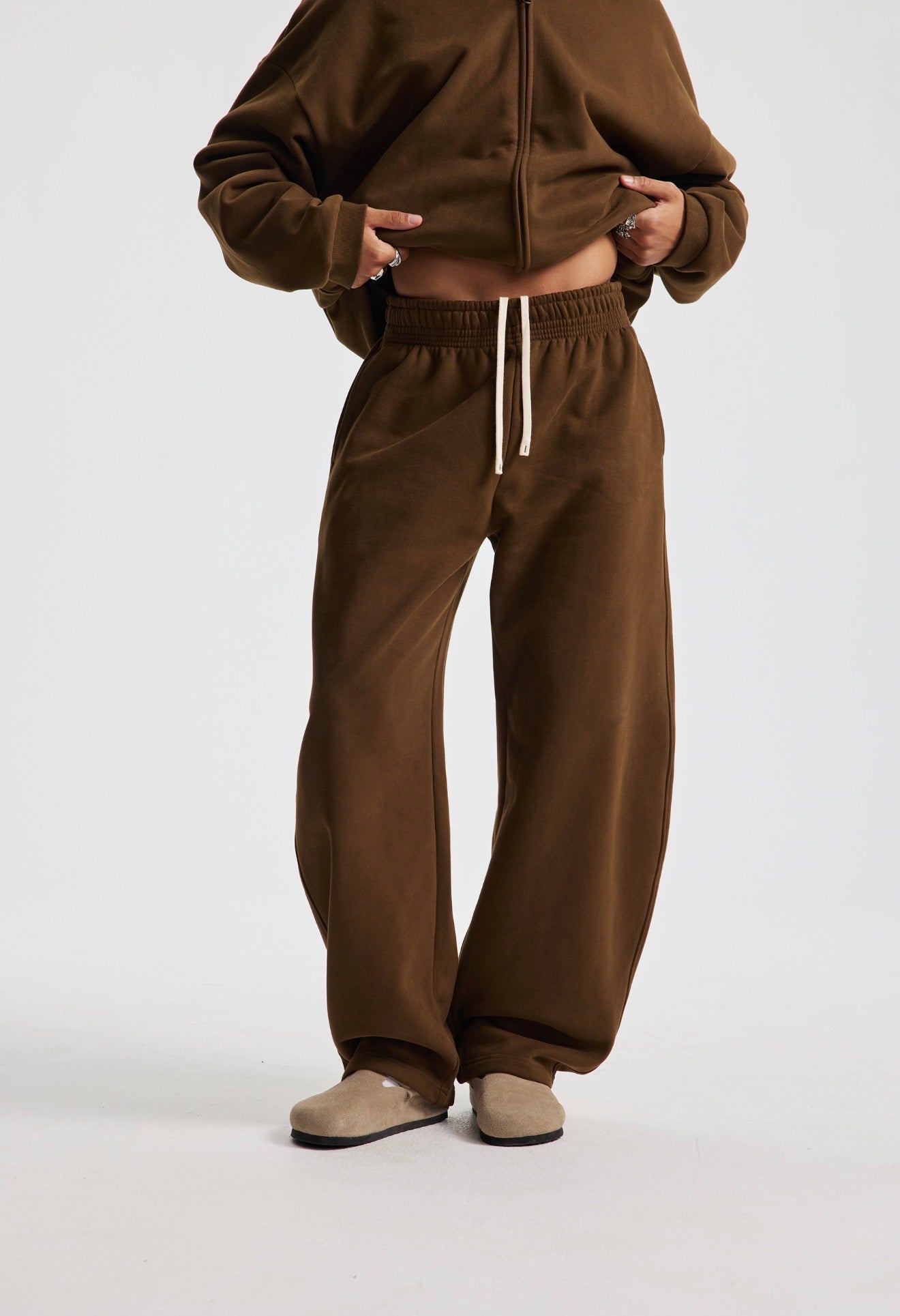 Washed brown Pants