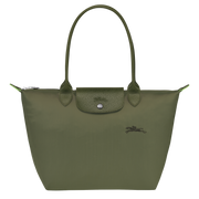 Green longchamp bag