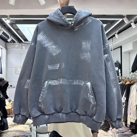 Dark grey hoodie