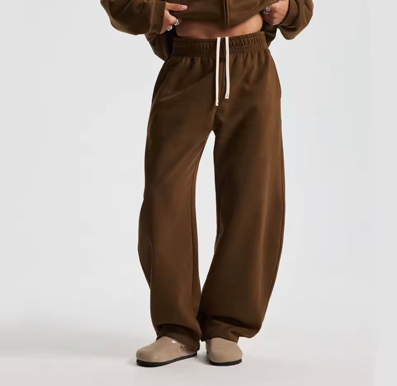 Washed brown Pants