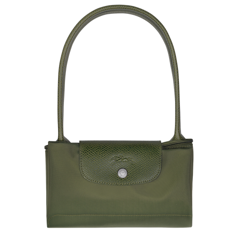 Green longchamp bag