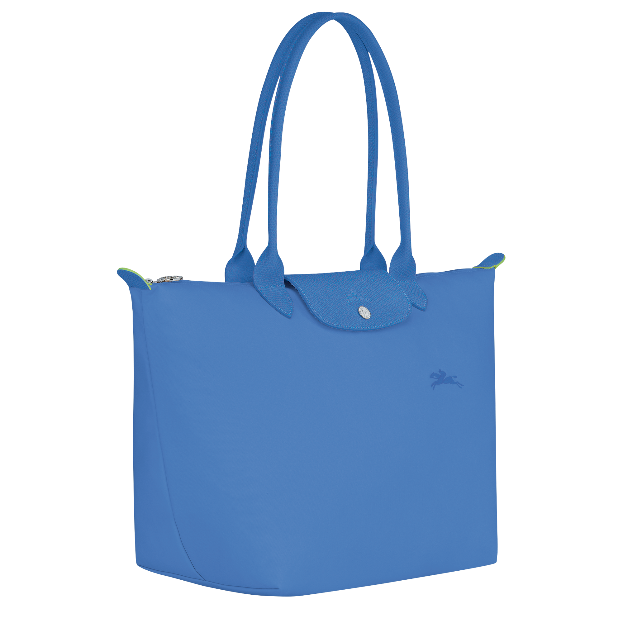 Blue longchamp bag