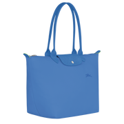 Blue longchamp bag