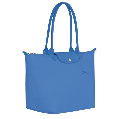 Blue longchamp bag