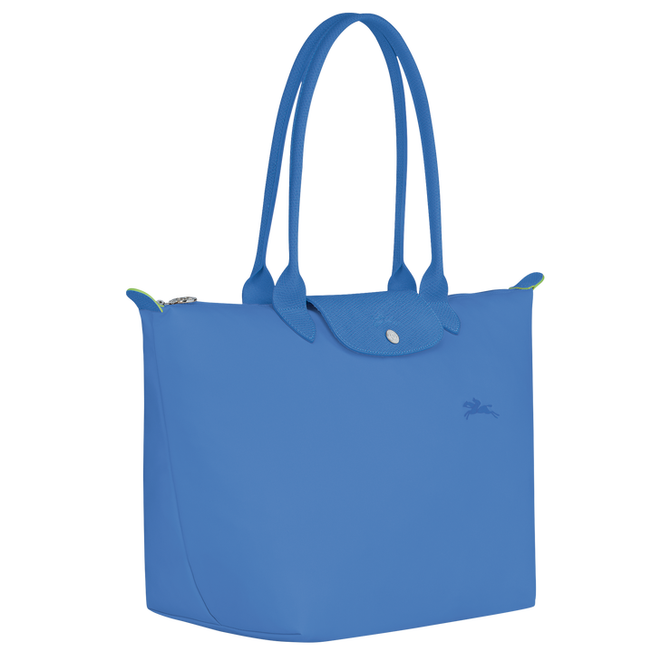 Blue longchamp bag