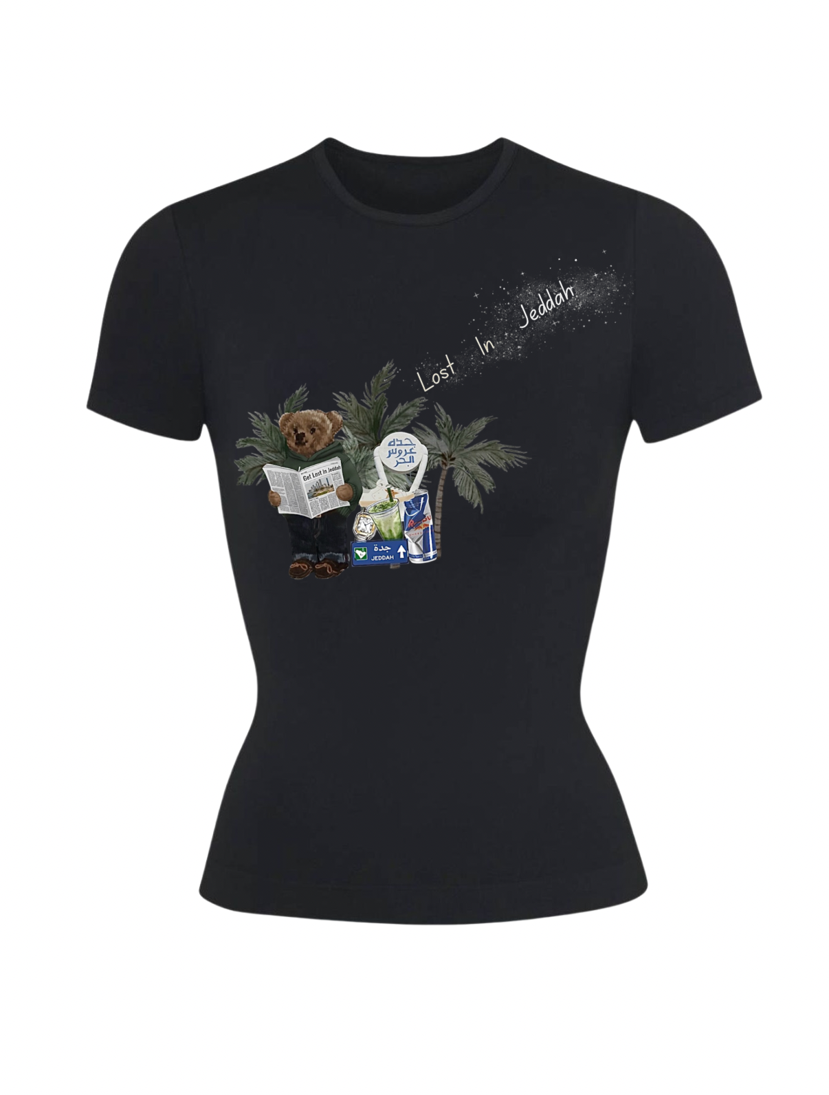 Lost In Jeddah T-shirt