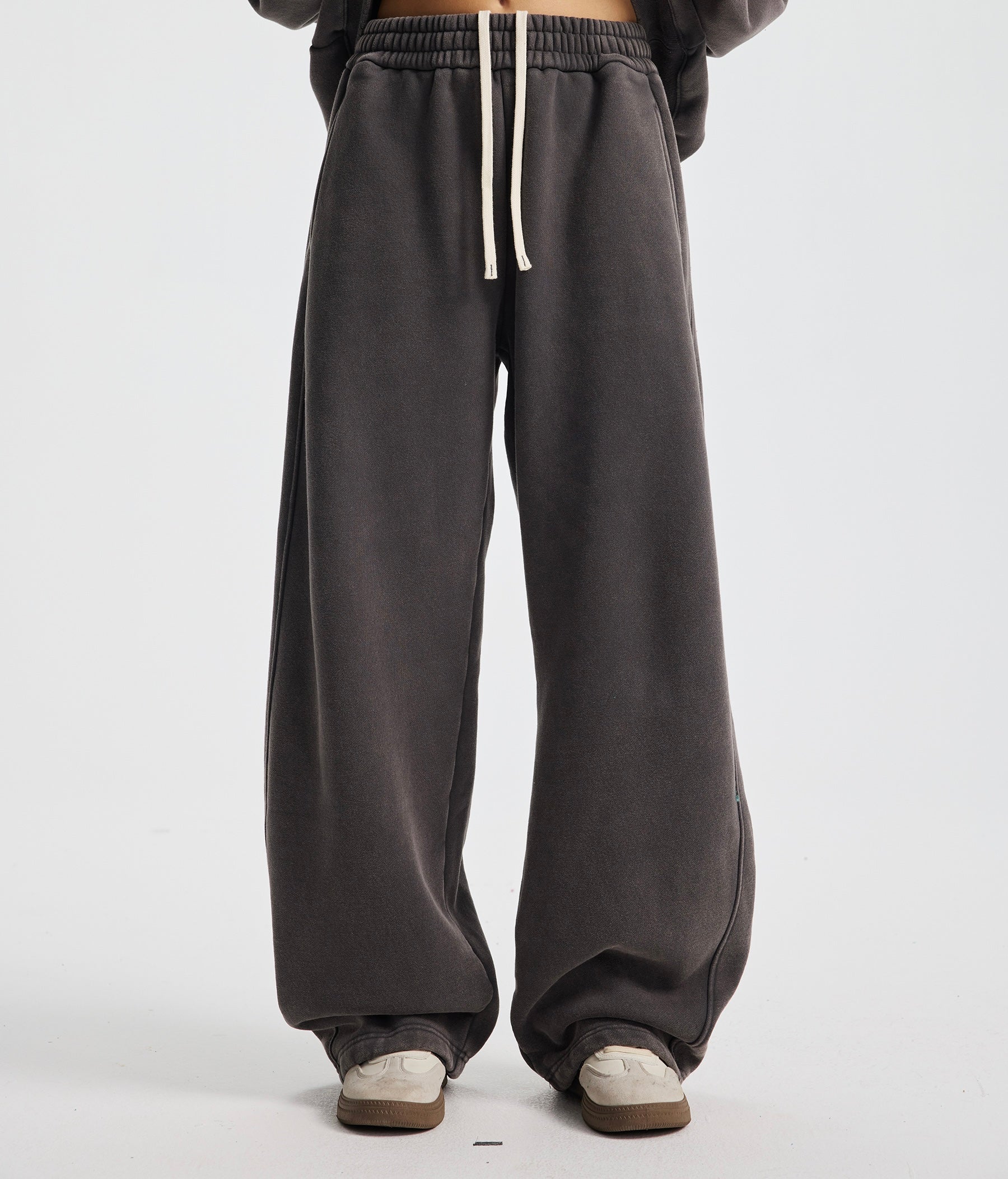 Washed Dark Gray Pants