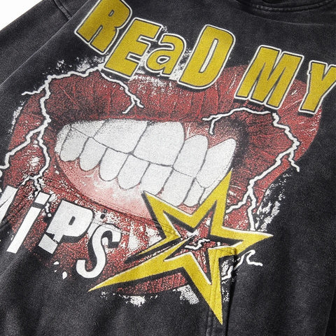 Read my lips hoodie