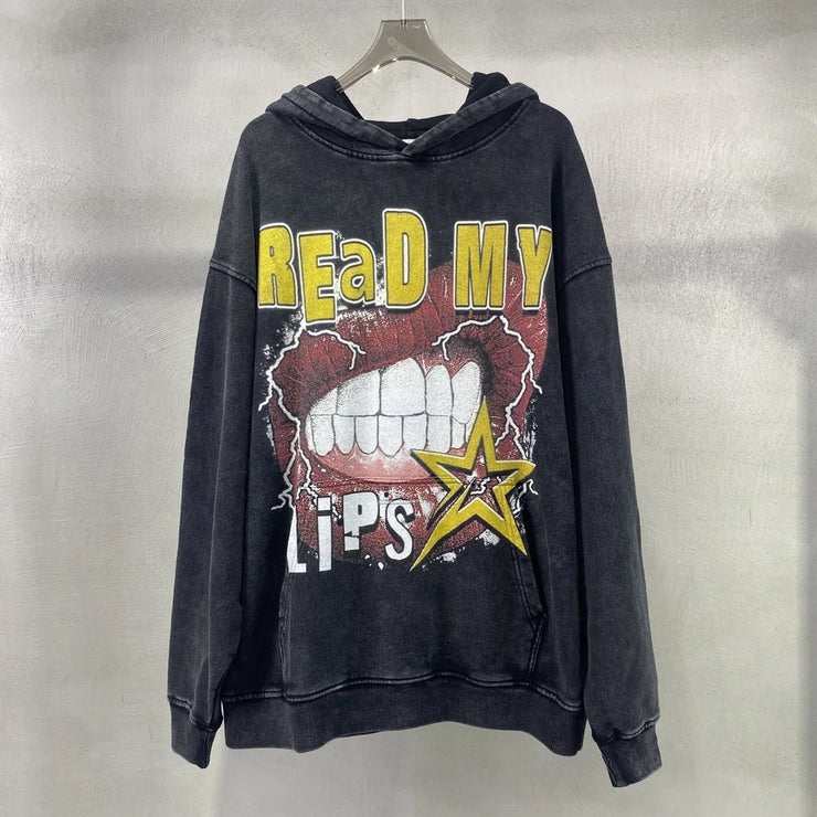 Read my lips hoodie