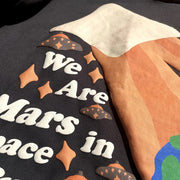 Mars and Earth hoodie