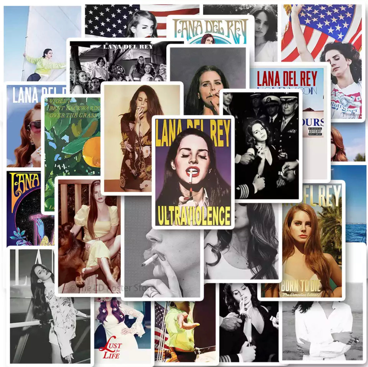 25pcs Lana Del Rey Stickers