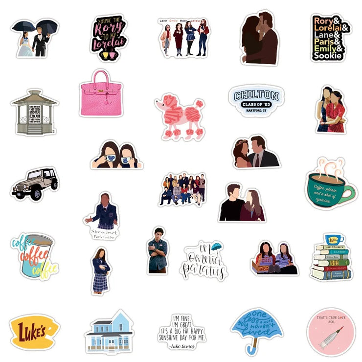 Gilmore Girls stickers