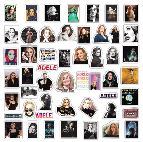 30pcs Adele Stickers