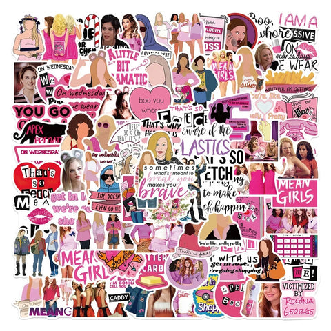 Mean girls stickers